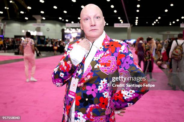 James St. James attends the 4th Annual RuPaul's DragCon at Los Angeles Convention Center on May 11, 2018 in Los Angeles, California.