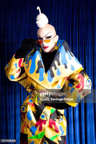 Sasha Velour attends the 4th Annual RuPaul's DragCon at Los Angeles Convention Center on May 11, 2018 in Los Angeles, California.