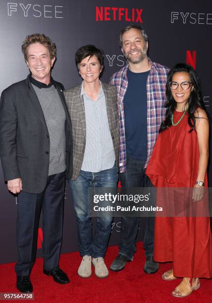 Comedians Martin Short, Tig Notaro, Judd Apatow and Ali Wong attend the #NETFLIXFYSEE "Neflix Is A Joke" at Netflix FYSEE At Raleigh Studios on May...