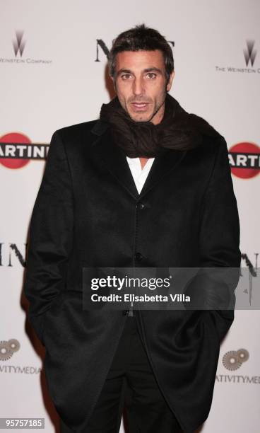 Daniele Liotti attends the Rome Premiere Party of 'NINE' co-hosted by Martini, at the Martini Terrazza on January 13, 2010 in Rome, Italy.