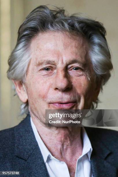 Film director Roman Polanski portraited during Netia Off Camera film festival in Krakow, Poland on 2 May, 2018.