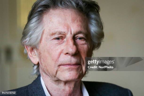 Film director Roman Polanski portraited during Netia Off Camera film festival in Krakow, Poland on 2 May, 2018.