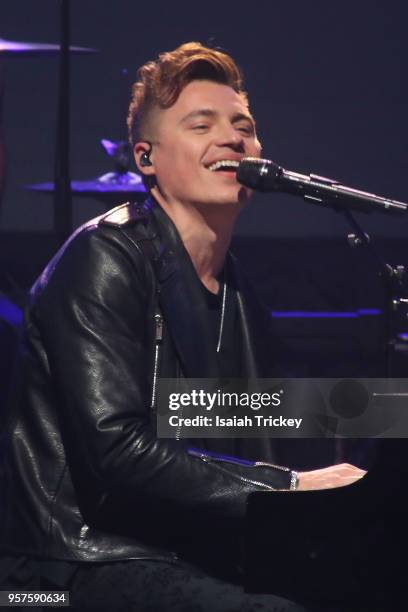 Shawn Hook performs for the 2018 iHeartRadio FanFest during 2018 Canadian Music Week on May 11, 2018 in Toronto, Canada.