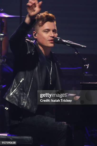 Shawn Hook performs for the 2018 iHeartRadio FanFest during 2018 Canadian Music Week on May 11, 2018 in Toronto, Canada.