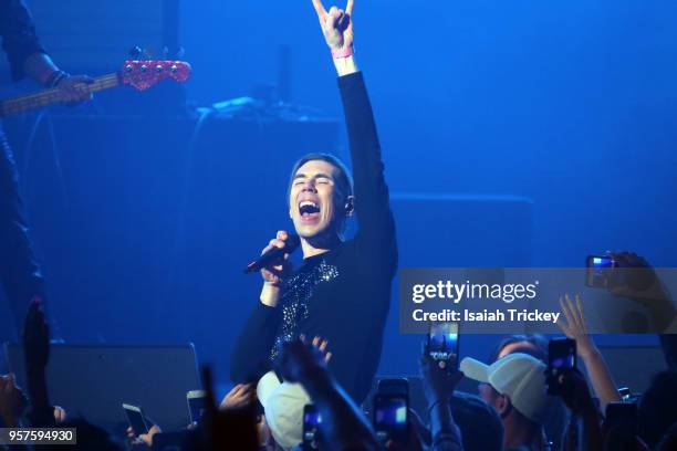 Josh Ramsay of Marianas Trench performs for the 2018 iHeartRadio FanFest during 2018 Canadian Music Week on May 11, 2018 in Toronto, Canada.