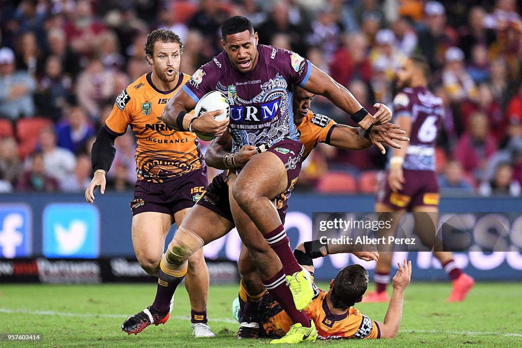 NRL Rd 10 - Sea Eagles v Broncos