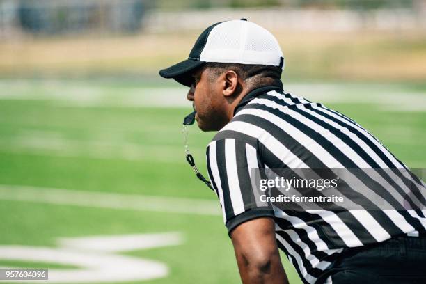 american football referee - referee stripes stock pictures, royalty-free photos & images