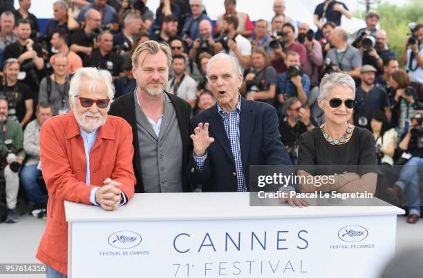 Stanley Kubrick's producing partner and brother-in-law Jan Harlan, director Christopher Nolan, actor Keir Dullea and Stanley Kubrick's daughter...