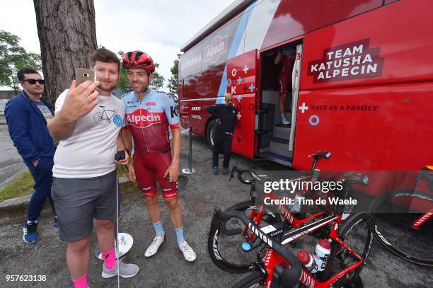 Start / Alex Dowsett of Great Britain and Team Katusha-Alpecin / Fans / Public / during the 101th Tour of Italy 2018, Stage 8 a 209km stage from...