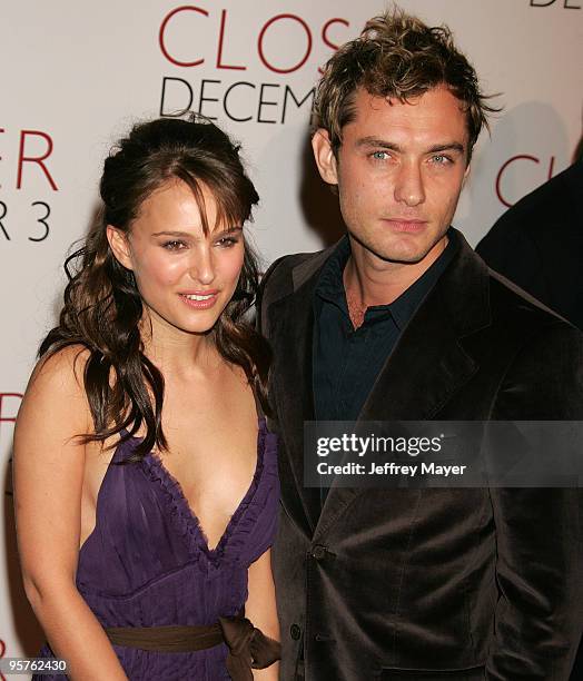 Natalie Portman and Jude Law