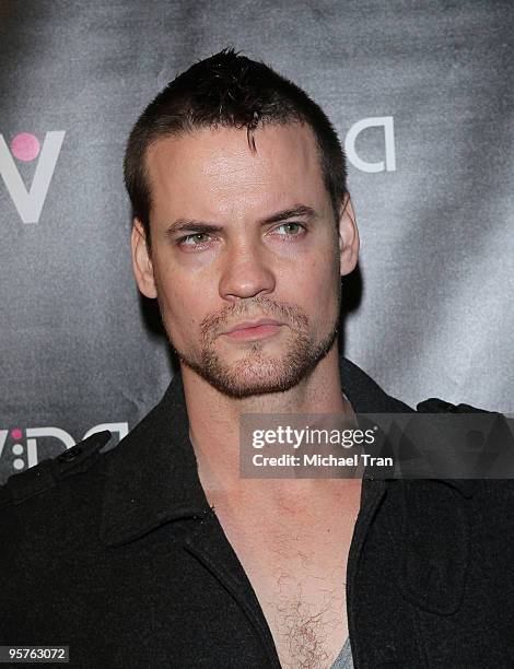 Shane West attends the Vida launch party at Voyeur on January 13, 2010 in West Hollywood, California.