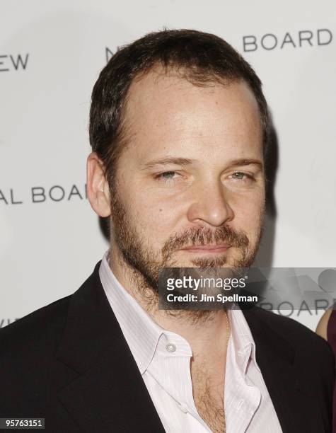Actor Peter Sarsgaard attends the 2010 National Board of Review Awards Gala at Cipriani 42nd Street on January 12, 2010 in New York City.