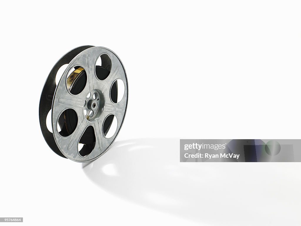 35mm Film Reel On White High-Res Stock Photo - Getty Images