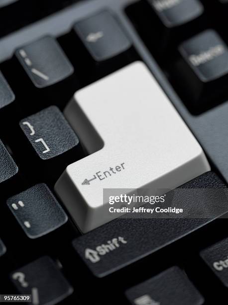 enter key on keyboard - shift key stock pictures, royalty-free photos & images