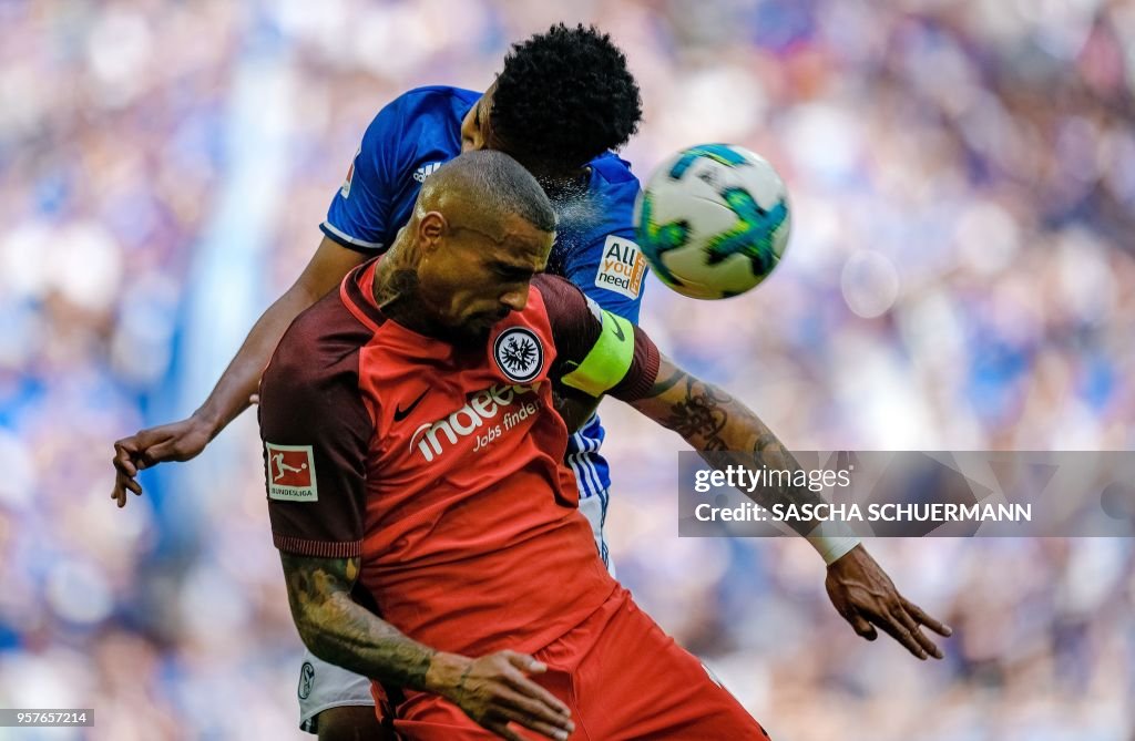 TOPSHOT-FBL-GER-BUNDESLIGA-SCHALKE-FRANKFURT
