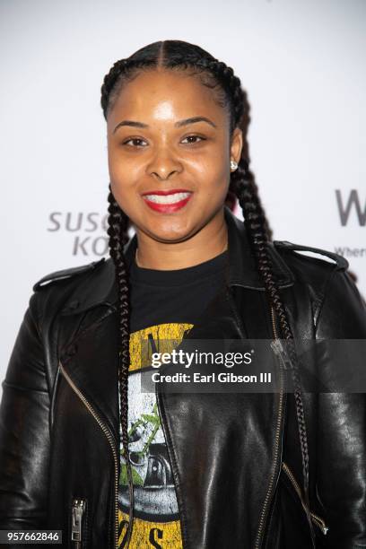 Mechelle Epps attends WACO Theater Center Presents "Letters From Zora"-Opening Night at WACO Theater Center on May 11, 2018 in Los Angeles,...