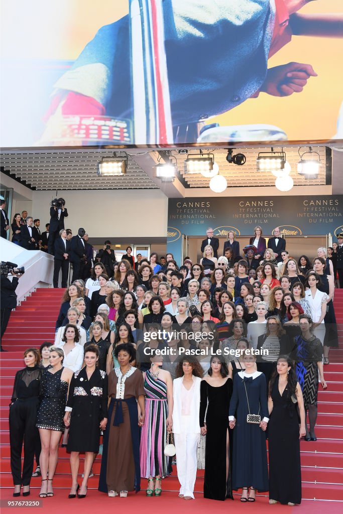 "Girls Of The Sun (Les Filles Du Soleil)" Red Carpet Arrivals - The 71st Annual Cannes Film Festival