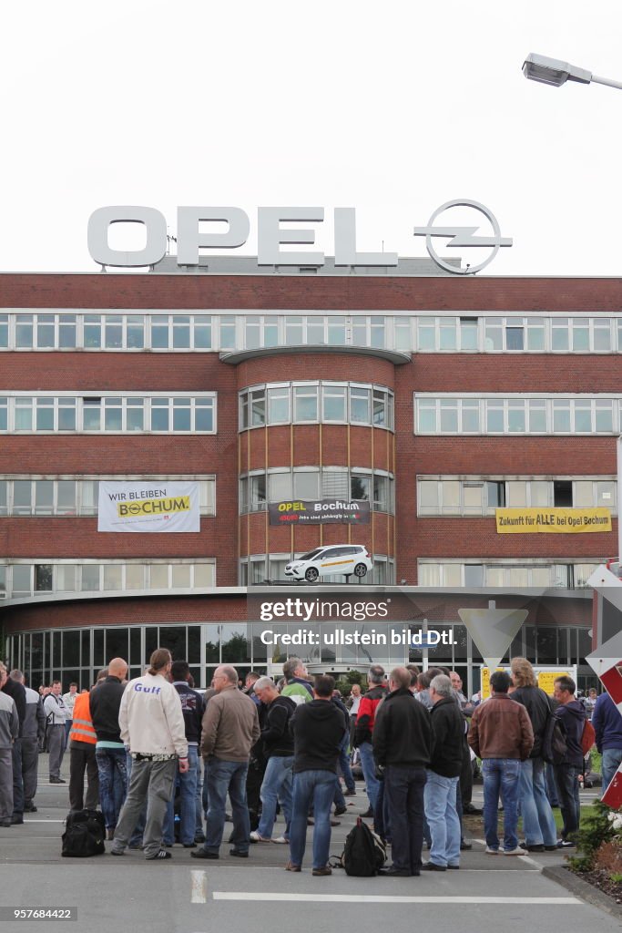 EU, DEU, North Rine Westfalia, Bochum: opel factory bochum