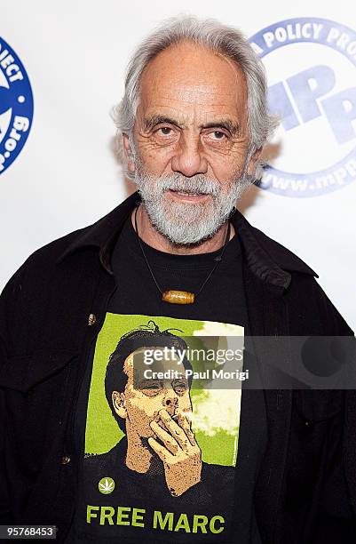 Tommy Chong attends The Marijuana Policy Project's 15th Anniversary Gala at the Hyatt Regency on Capitol Hill on January 13, 2010 in Washington, DC.