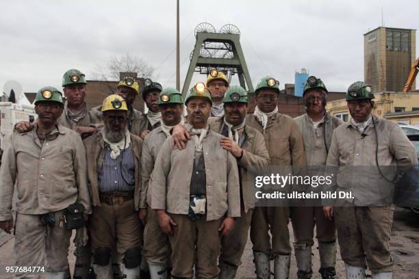 Germany; NRW; Marl: the coal Mine Auguste Victoria, last day for closing down