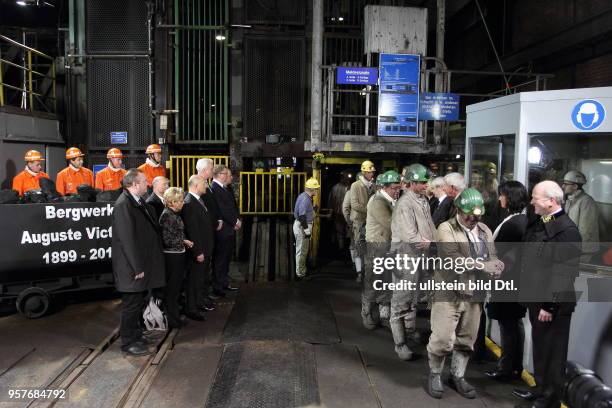 Germany; NRW; Marl: the coal Mine Auguste Victoria, last day for closing down