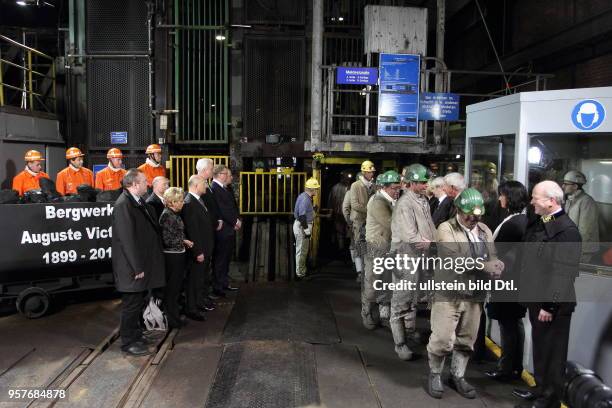 Germany; NRW; Marl: the coal Mine Auguste Victoria, last day for closing down