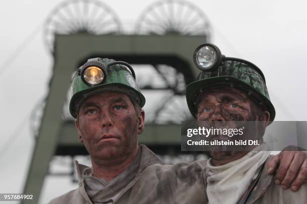 Germany; NRW; Marl: the coal Mine Auguste Victoria, last day for closing down