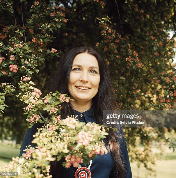 American country music singer-songwriter Loretta Lynn, 1970.