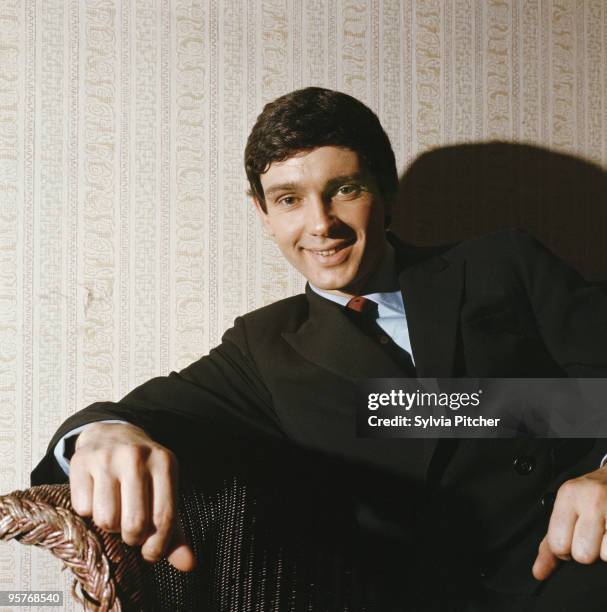 American singer-songwriter Gene Pitney backstage at the Rainbow Theatre, London, 18th February 1967.