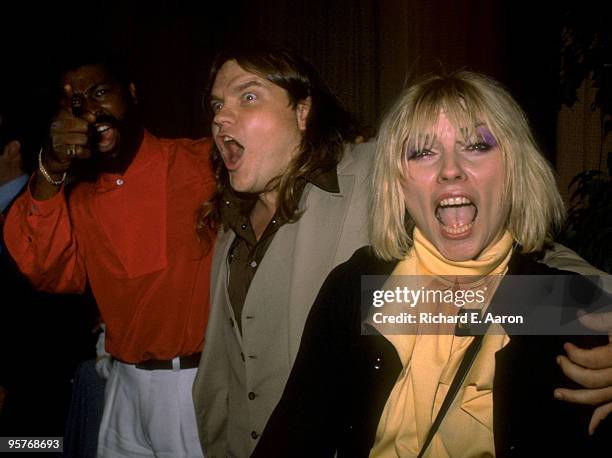 Teddy Pendergrass, Meat Loaf and Deborah Harry of Blondie