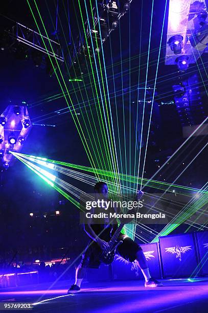 Robert Trujillo of Metallica performs at Datch forum on June 22, 2009 in Milan, Italy.