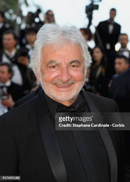 Franck Provost attends the screening of "Ash Is The Purest White " during the 71st annual Cannes Film Festival at Palais des Festivals on May 11,...