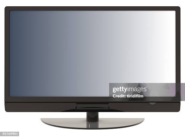 téléviseur lcd à écran plasma - 2000s style photos et images de collection