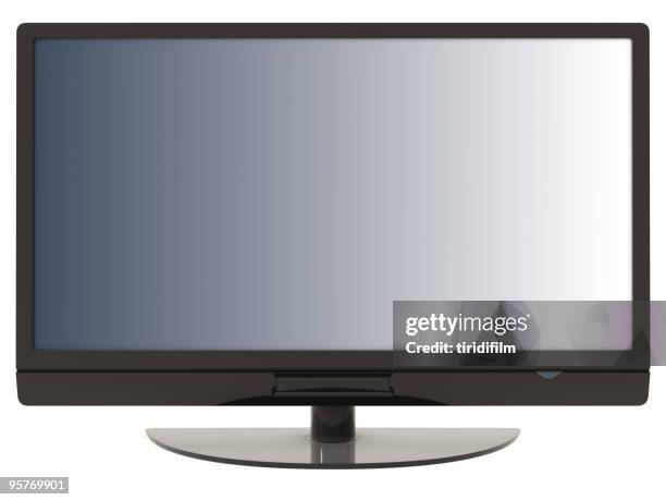 lcd plasma tv - high definition television television set stock pictures, royalty-free photos & images