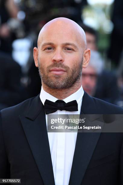 Franck Gastambide attends the screening of "Girls Of The Sun " during the 71st annual Cannes Film Festival at Palais des Festivals on May 12, 2018 in...