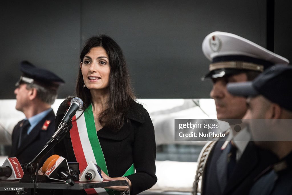 Inauguration of Metro Station C San Giovanni