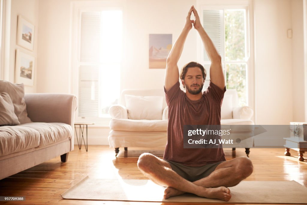 Meditation hat ihn eine viel ruhigere Person gemacht.