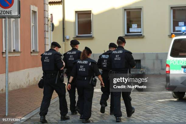 Some 1500 people demonstrated against the Bavarian Polizeiaufgabengesetz through the city of Bamberg in Northern Bavaria. Experts say, that the PAG...