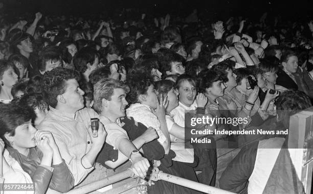 Spandau Ballet in concert at the RDS, Dublin, .