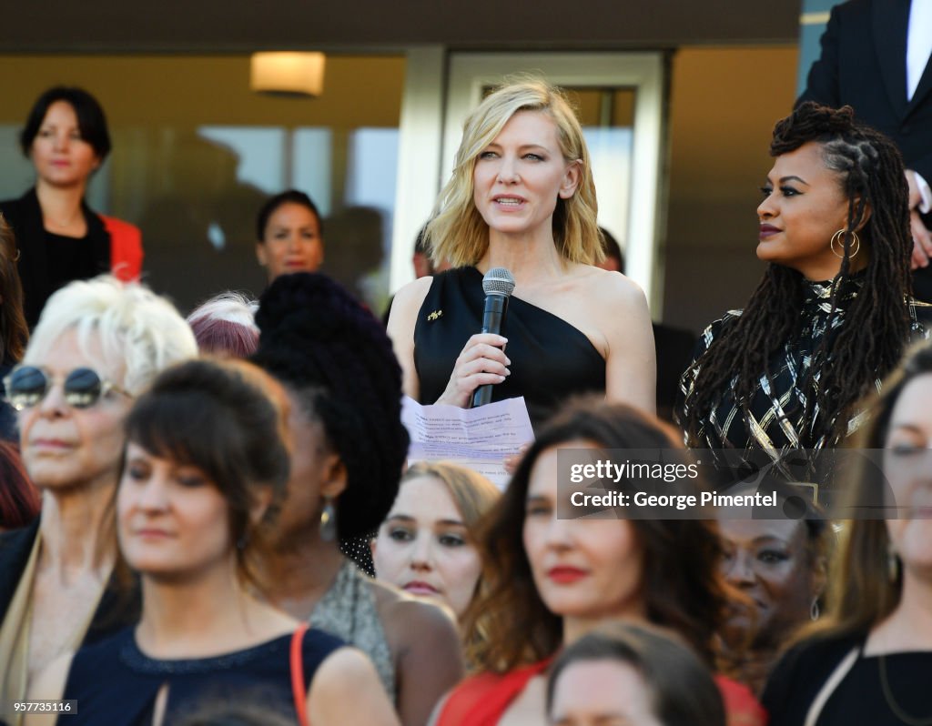 "Girls Of The Sun (Les Filles Du Soleil)" Red Carpet Arrivals - The 71st Annual Cannes Film Festival