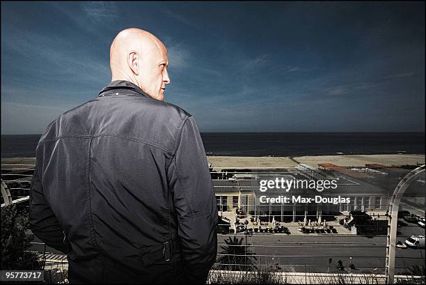 Football Referee Pierluigi Collina poses for a portrait in shoot in Viareggio on May 02, 2006.