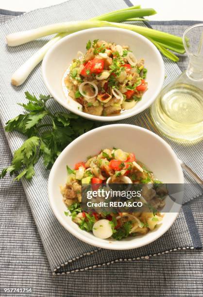 Insalata Melanzane Pomodoro Fresco.