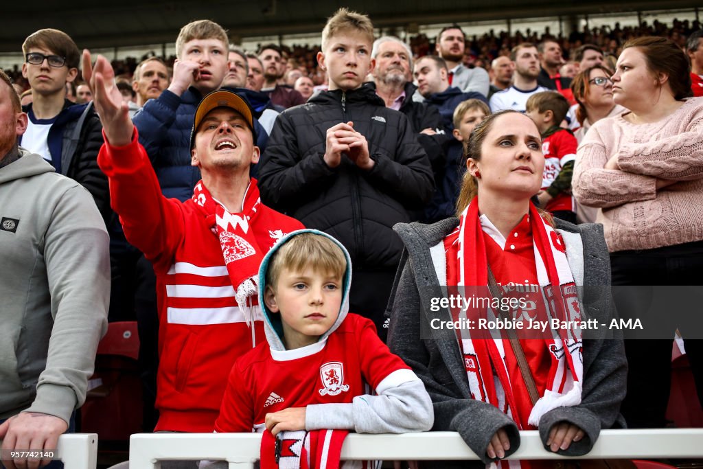 Middlesbrough v Aston Villa - Sky Bet Championship Play Off Semi Final:First Leg