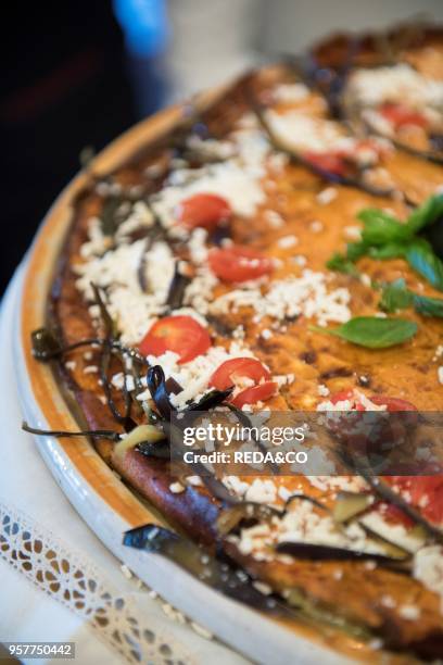 Sicilian Parmigiana. Sicily. Italy. Europe.