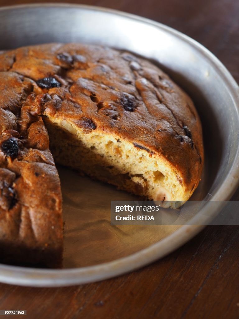 Traditional Cake From Val Sesia. Piedmont. Italy. Europe