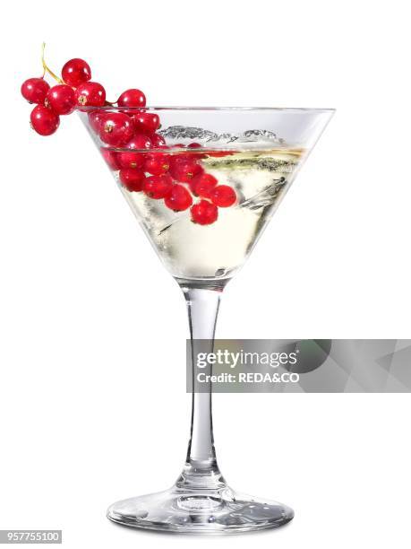 cocktail Martini bianco Stock Photo