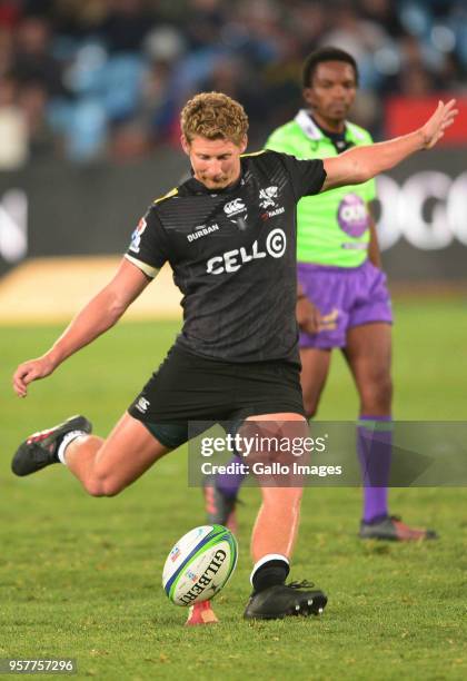 Robert du Preez of the Sharks during the Super Rugby match between Vodacom Bulls and Cell C Sharks at Loftus Versfeld on May 12, 2018 in Pretoria,...