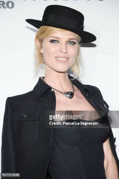 Eva Herzigova attends a Dior dinner during the 71st annual Cannes Film Festival at JW Marriott on May 12, 2018 in Cannes, France.