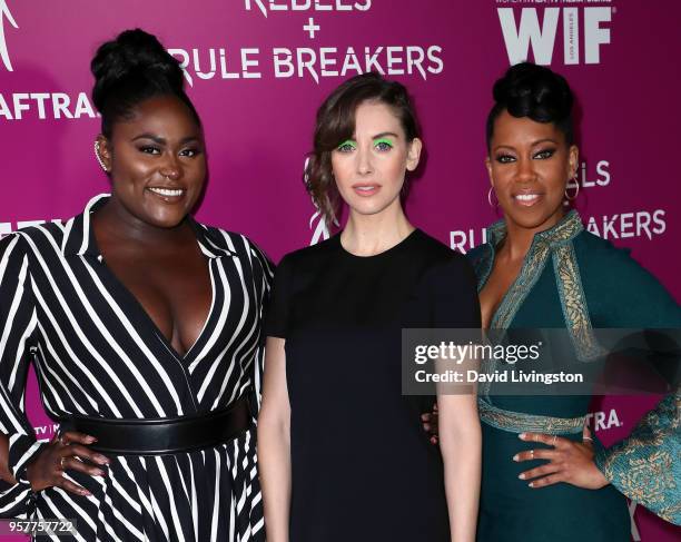 Actresses Danielle Brooks, Alison Brie and Regina King attend Netflix - Rebels and Rules Breakers For Your Consideration event at Netflix FYSee Space...