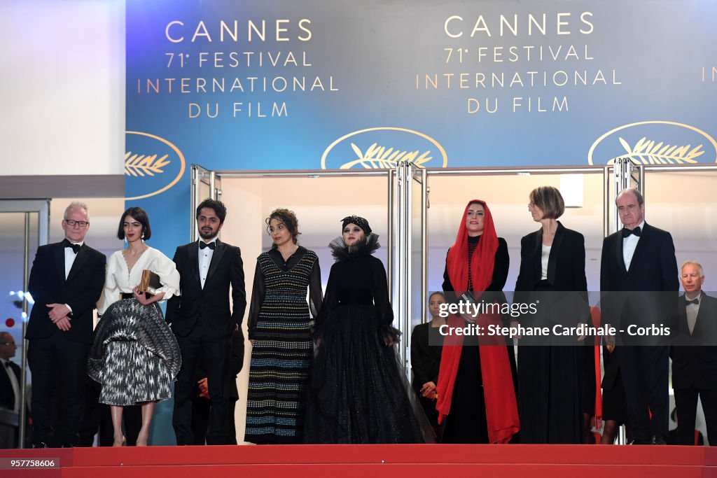 "3 Faces (Se Rokh)" Red Carpet Arrivals - The 71st Annual Cannes Film Festival